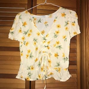 Brand New American Eagle Flower Tee